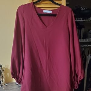 Puff sleeve dress Tunic